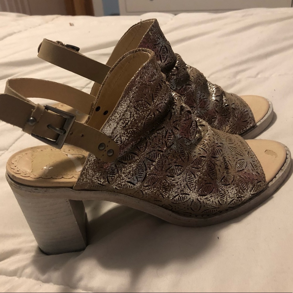 Naughty Monkey Chunky Heel